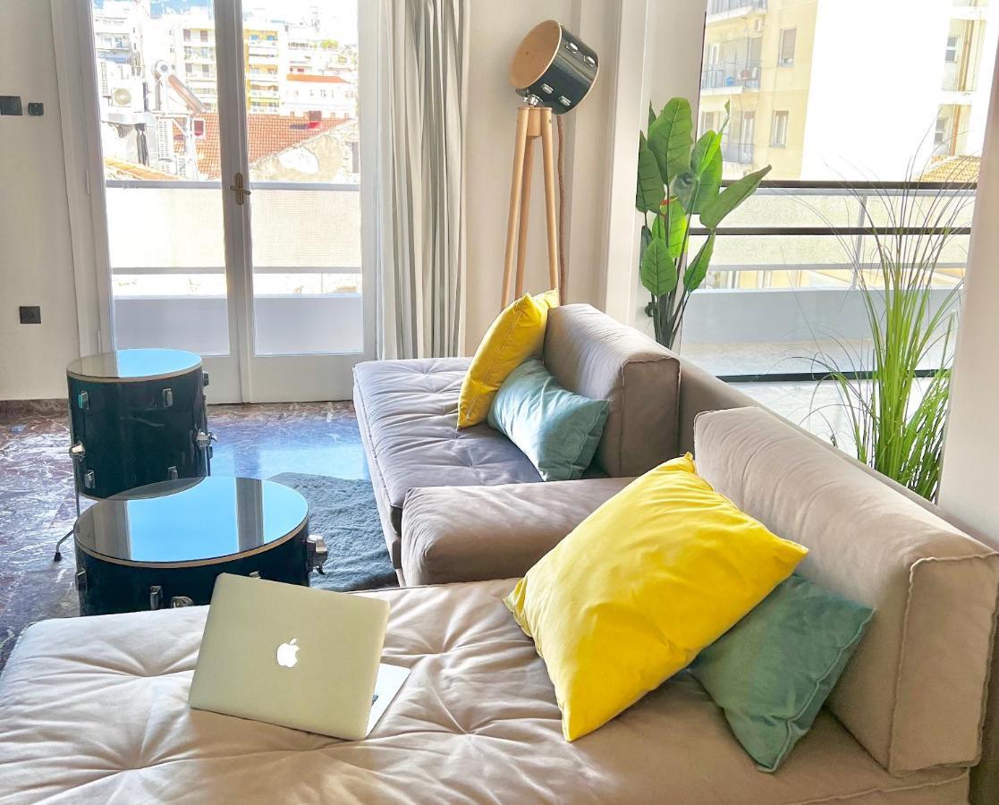 Happy Place! Big, Bright & Central - Ideal For Families And Groups Of Friends Patras Exteriör bild
